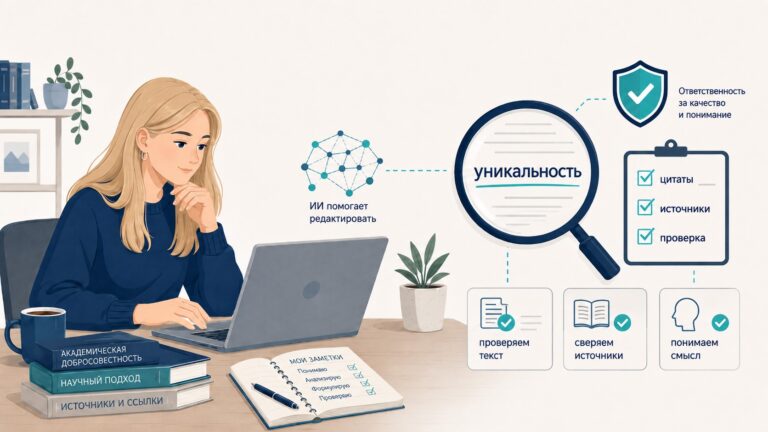 нейросеть и антиплагиат для проверки учебного текста